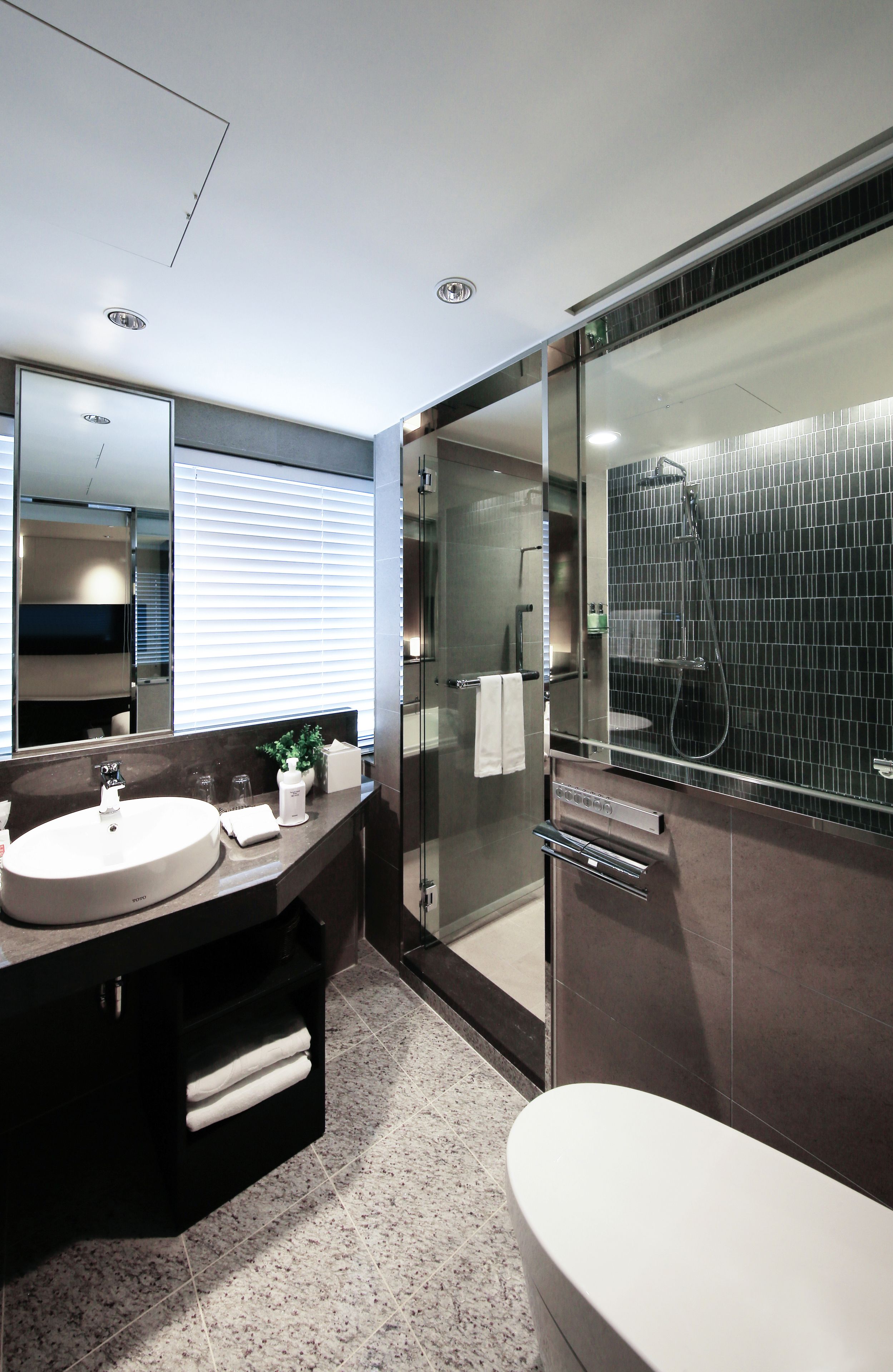 run of house | bathroom | separate bathtub and shower, deep-soaking bathtub, rainfall showerhead