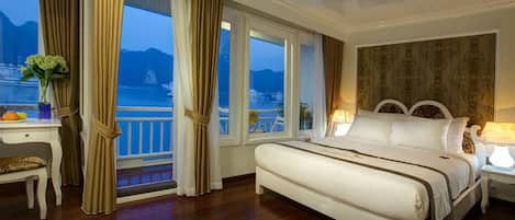 Senior-Doppelzimmer, 1 Queen-Bett, Balkon, Meerblick