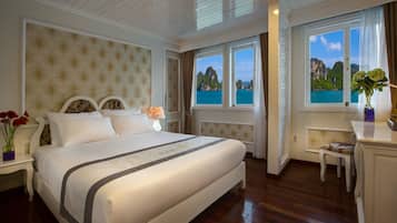 Kamar Double atau Twin Junior, beberapa kamar, bathtub, pemandangan samudra | Fasilitas kamar