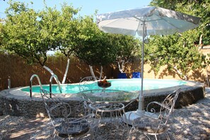 Seasonal outdoor pool - Seafalios Villa (Chania)