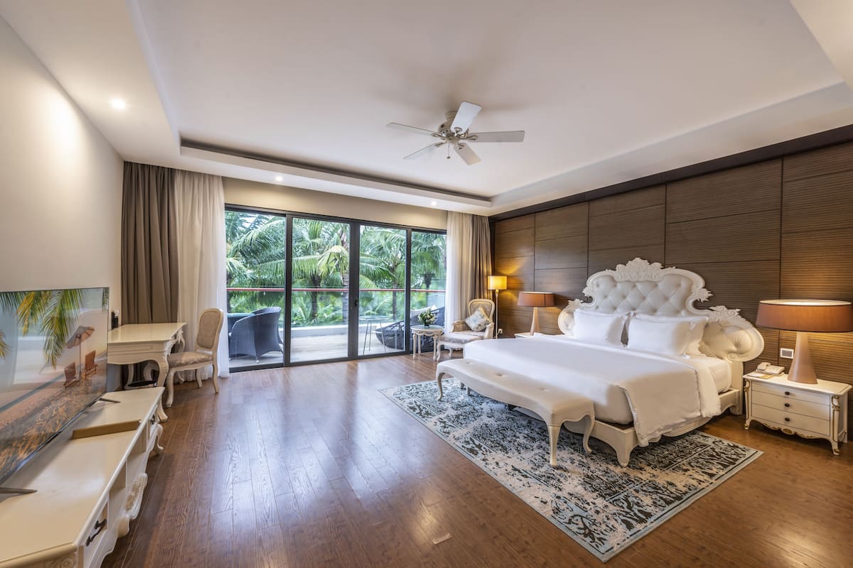 3 habitaciones, minibar y caja de seguridad en la habitación