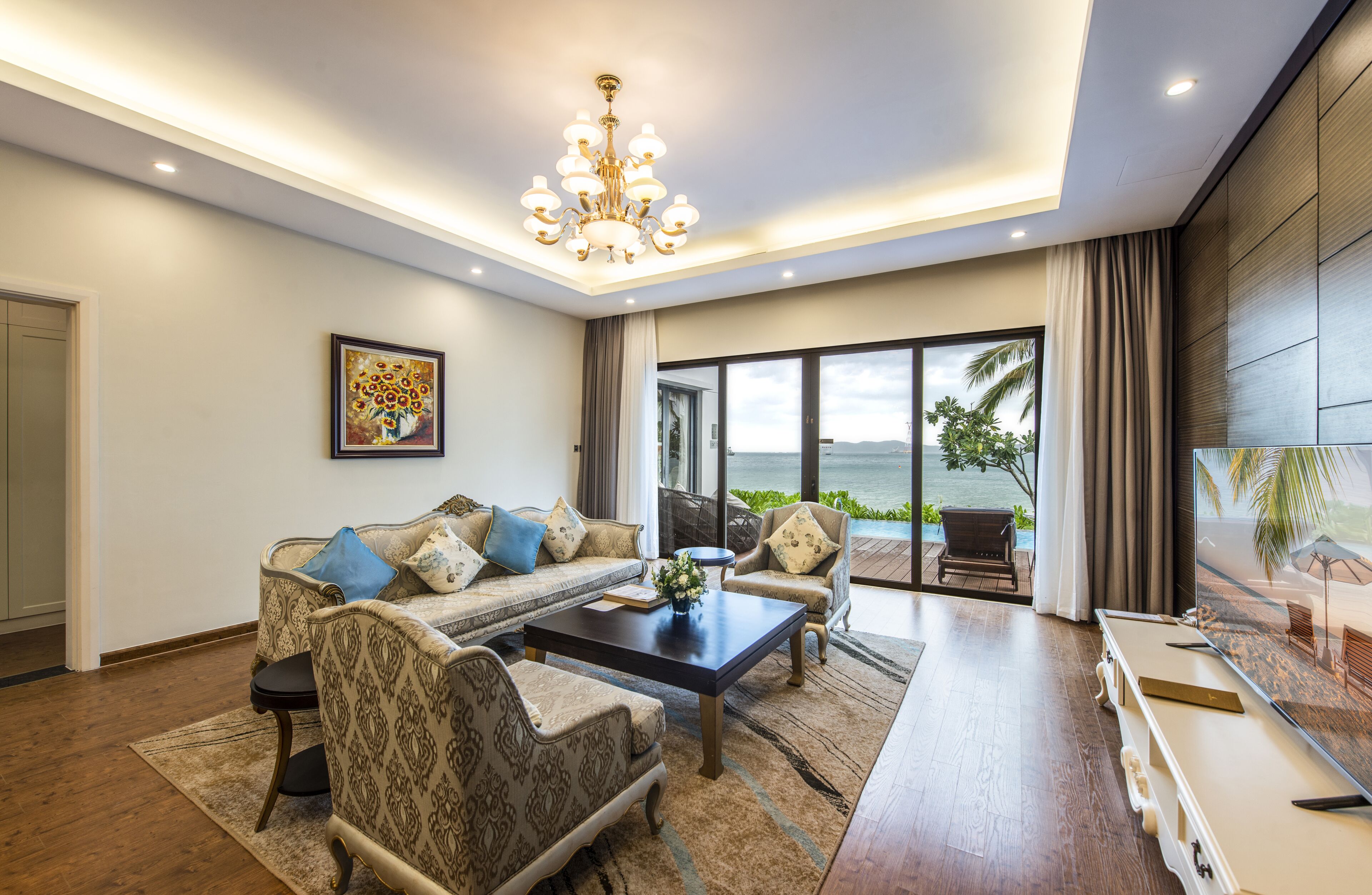 40-tommers LCD-tv med satellitkanaler, tv