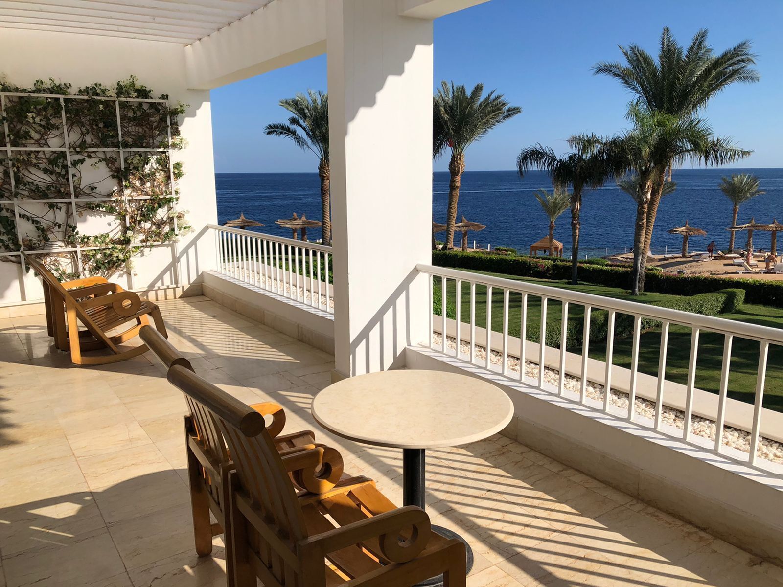 Suite Luxe, vue plage | Terrasse/Patio