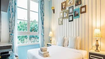 Family Apartment | 1 bedroom, desk, blackout curtains, free WiFi