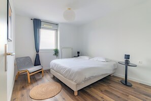 Premium bedding, soundproofing, free WiFi, bed sheets - Appart du Trident (Mulhouse)