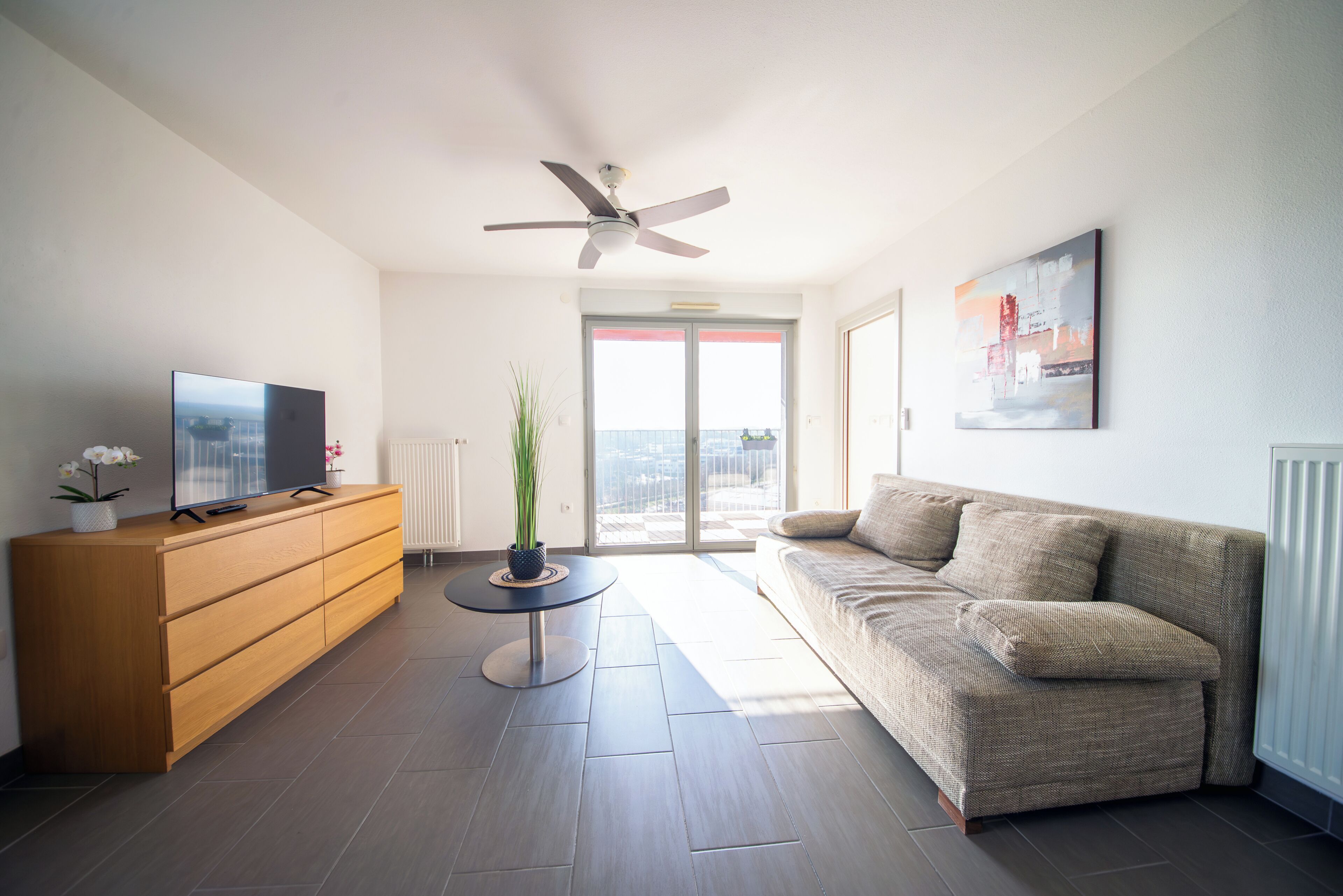 Superior appartement (T3) | Woonruimte | Flatscreentelevisie