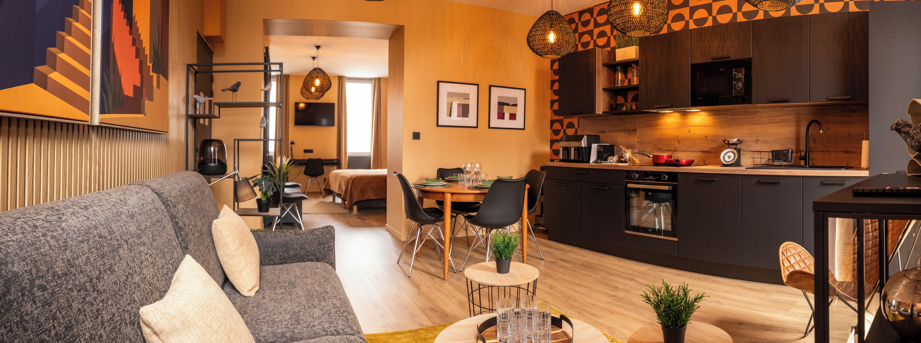 Departamento superior | Cocina privada