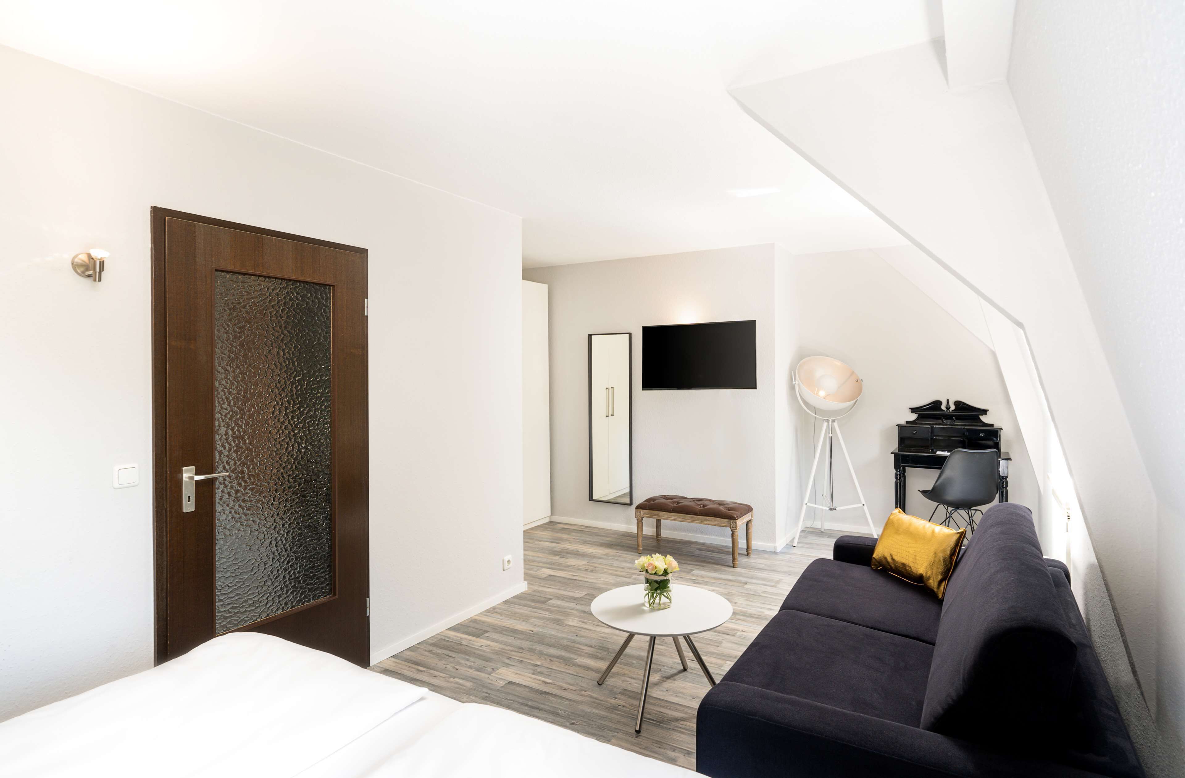 standard double room | in-room safe, desk, iron/ironing board, free cots/infant beds