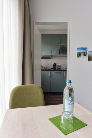 Studiolejlighed - ikke-ryger - balkon | Spiseområde