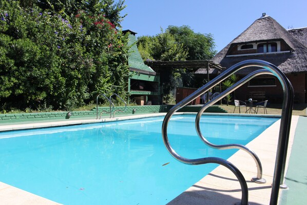 Alberca al aire libre 