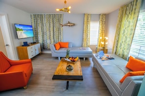 Suite, 1 Schlafzimmer | Wohnbereich