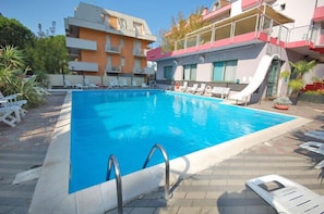 Seasonal outdoor pool