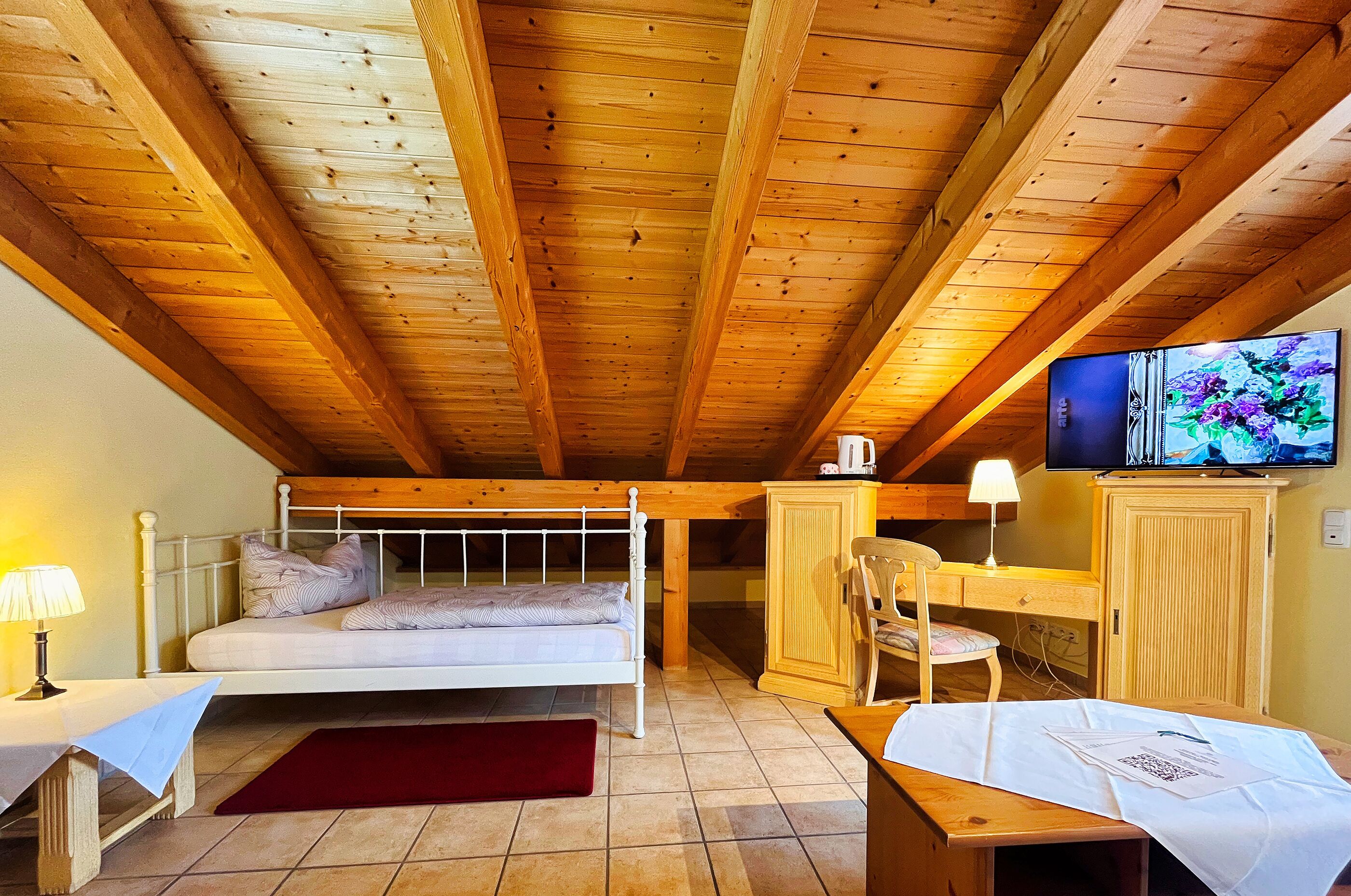 premium studio, 1 king bed with sofa bed, non smoking, hot tub | hypo-allergenic bedding, desk, blackout curtains, soundproofing