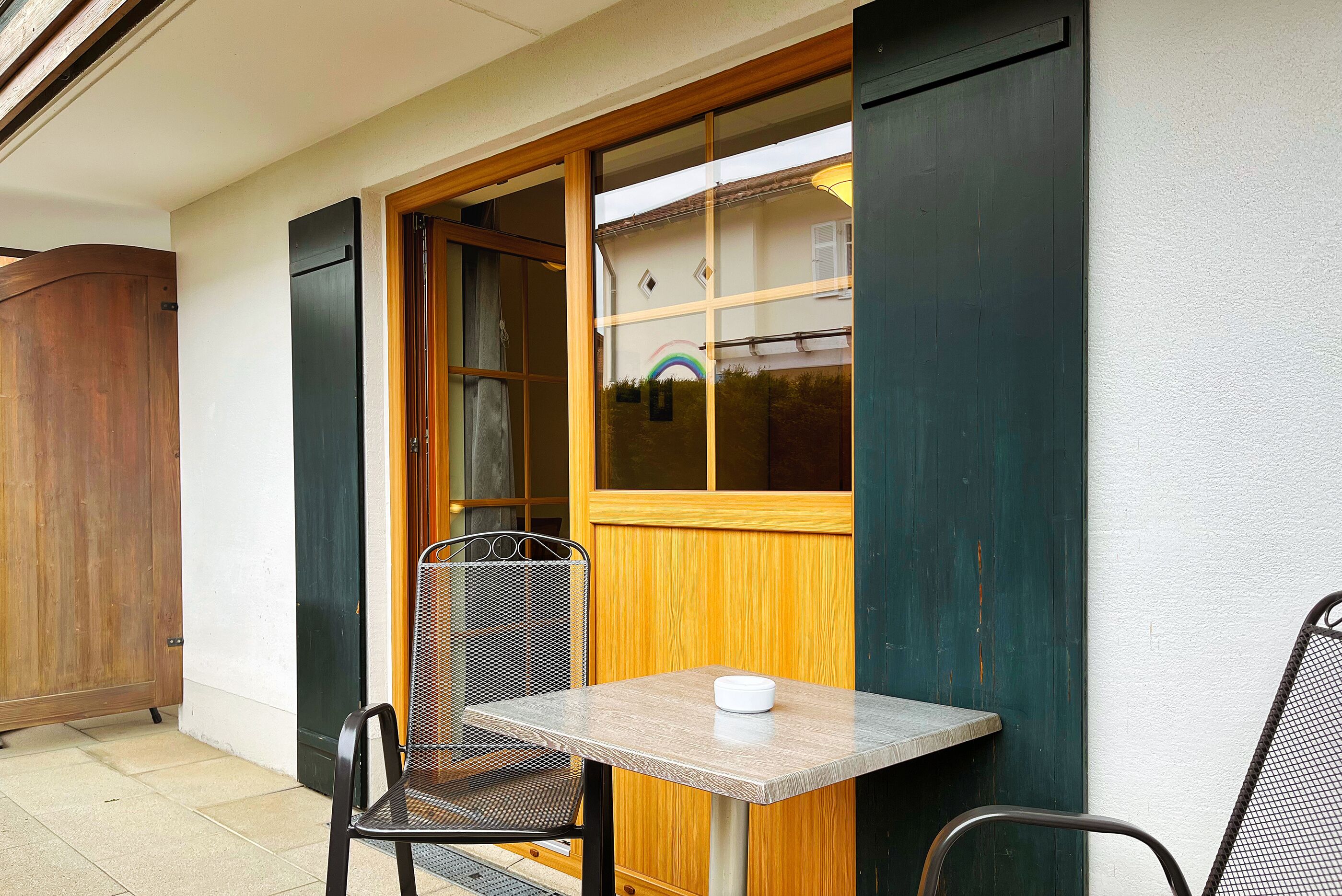 classic twin room, 2 single beds, non smoking | terrace/patio