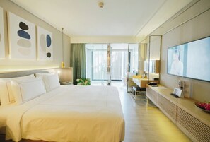 豪華客房 | 埃及棉床單、高級寢具、羽絨被、舒適加層