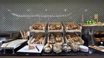 Daily buffet breakfast (EUR 30 per person)