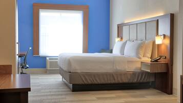 In-room safe, desk, iron/ironing board, free cribs/infant beds