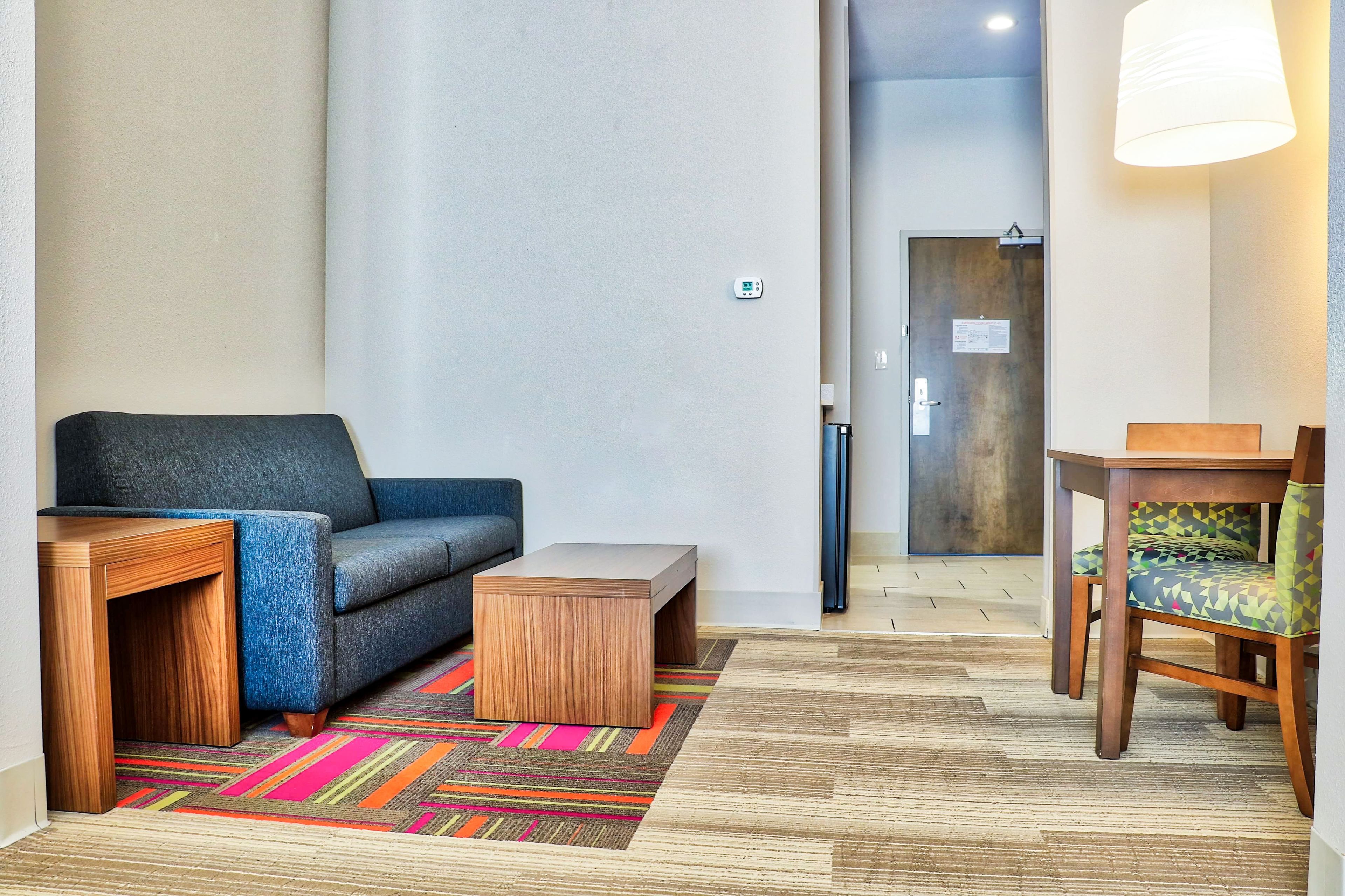 suite, 1 king bed (additional living area) | in-room safe, desk, iron/ironing board, free cots/infant beds