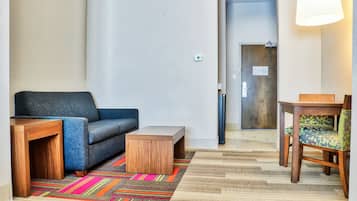 Suite, 1 King Bed (Additional Living Area) | Desk, iron/ironing board, free cribs/infant beds, rollaway beds