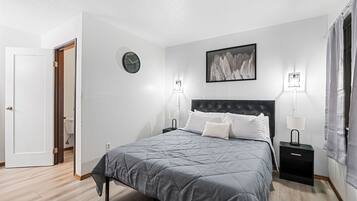 Deluxe Room, 1 Queen Bed with Sofa bed, Non Smoking, Kitchenette | Individually decorated, individually furnished, free WiFi, bed sheets