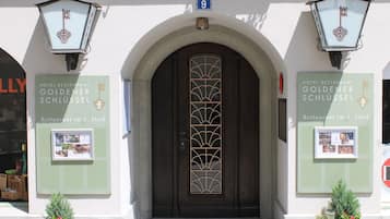 Entrada de la propiedad