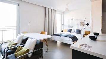 Premium bedding, in-room safe, individually furnished, desk