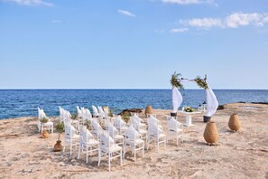 Área de bodas al aire libre