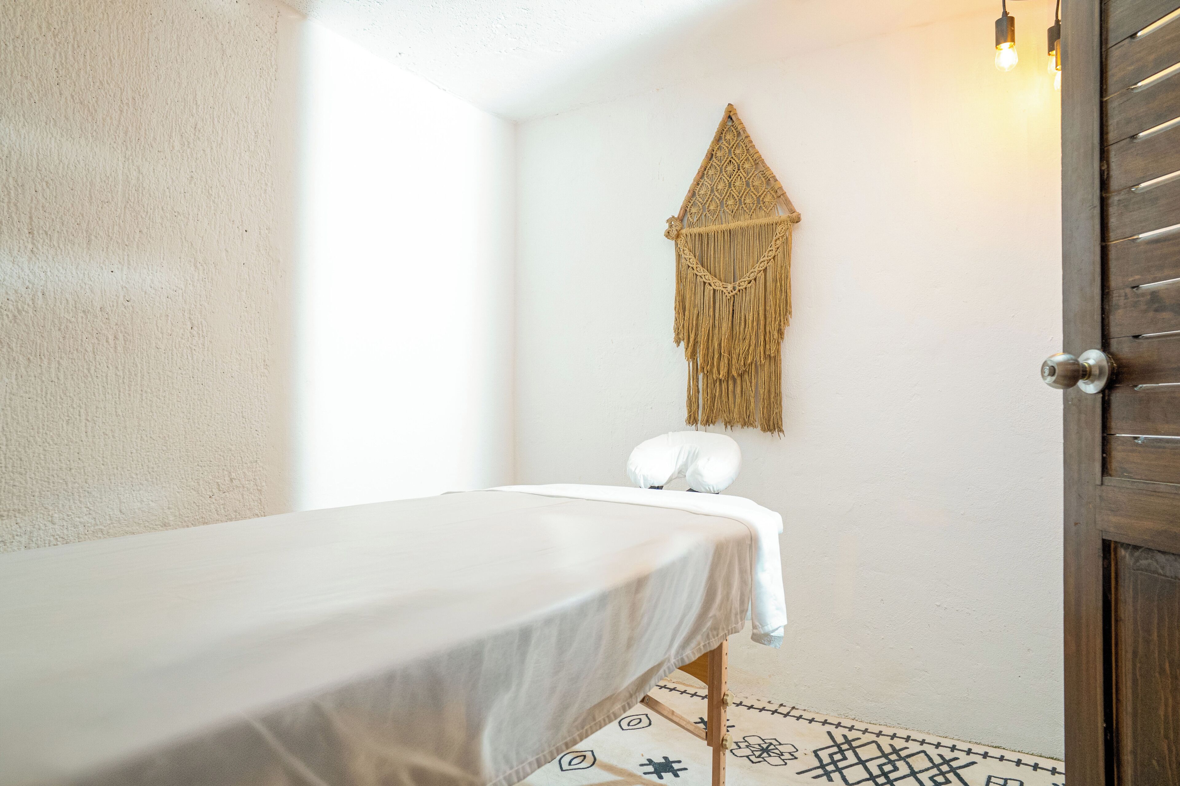 Utendørs behandlingsområde og kroppsbehandlinger