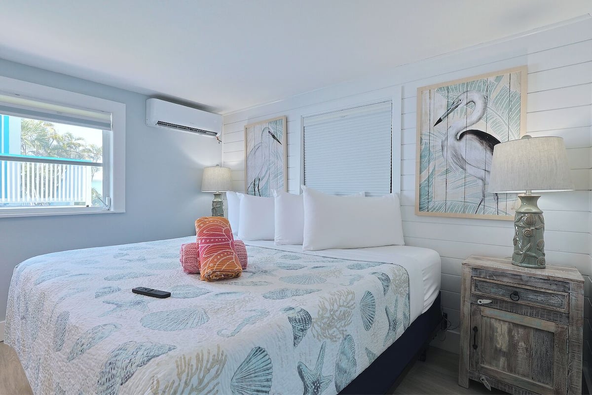 Standaard cottage, 1 kingsize bed | Luxe beddengoed, bedden met traagschuimmatrassen