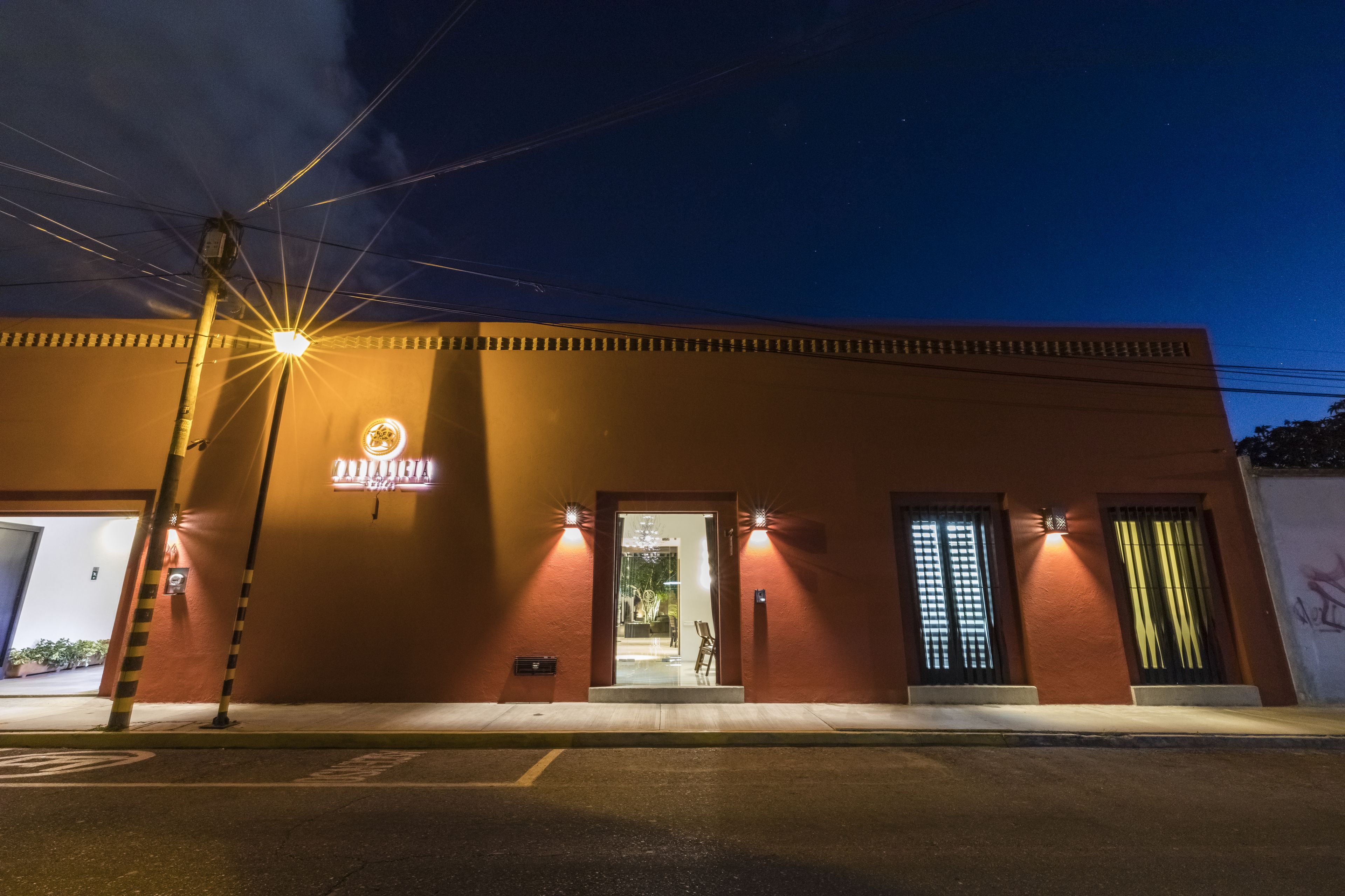 front of property – evening/night