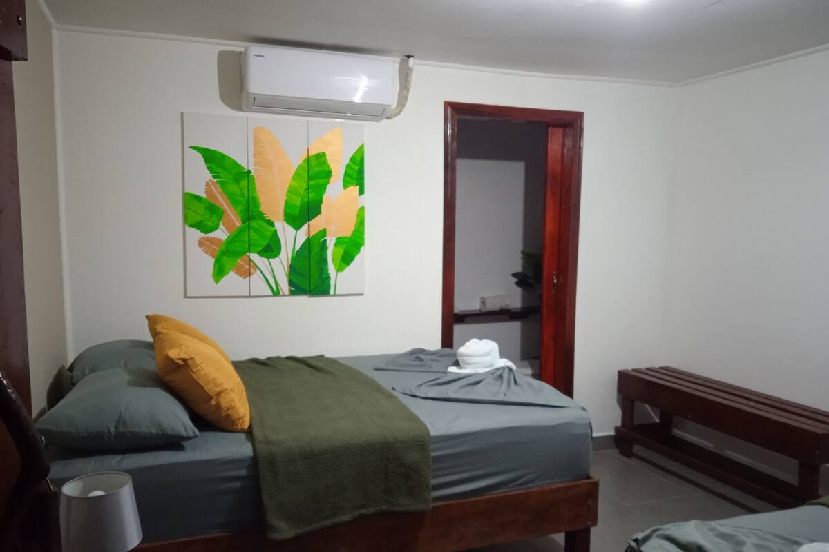 Standard Triple Room, Garden View | Desk, free WiFi, bed sheets