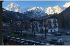 Blick von der Unterkunft