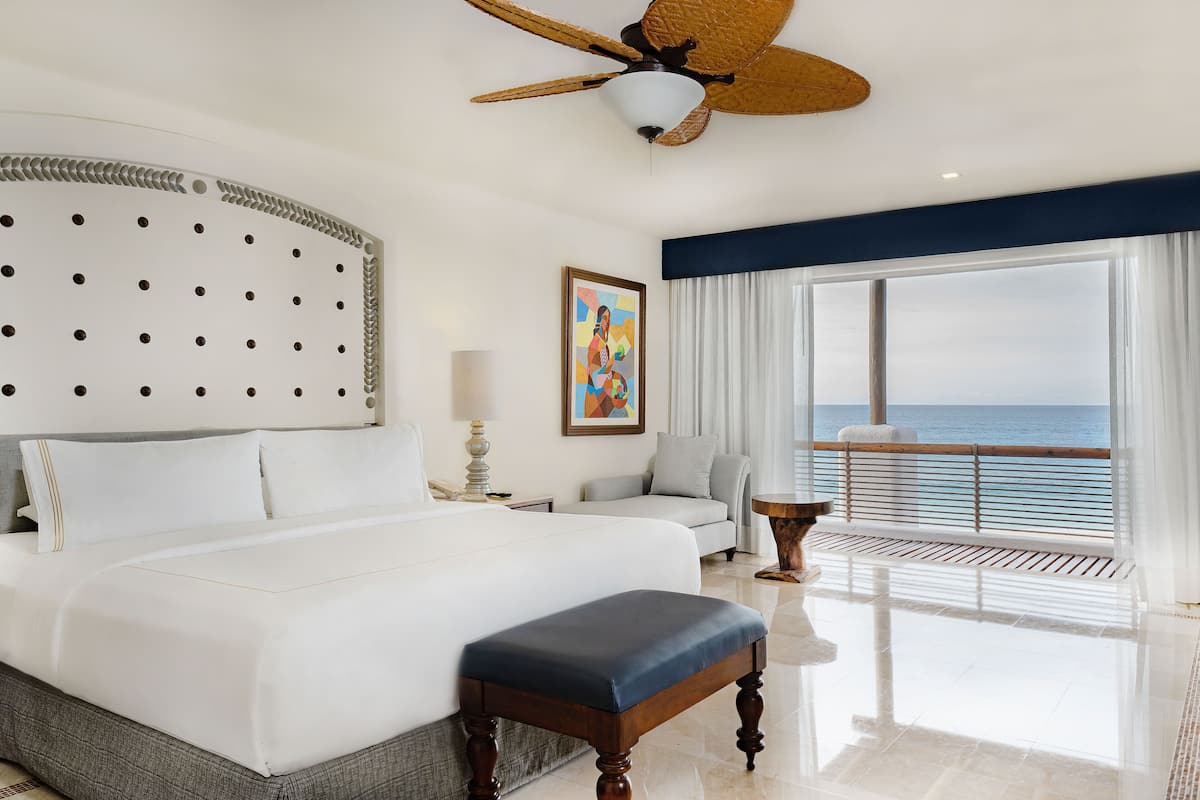 Oceanfront Casita with Plunge Pool | 1 bedroom, premium bedding, pillowtop beds, free minibar