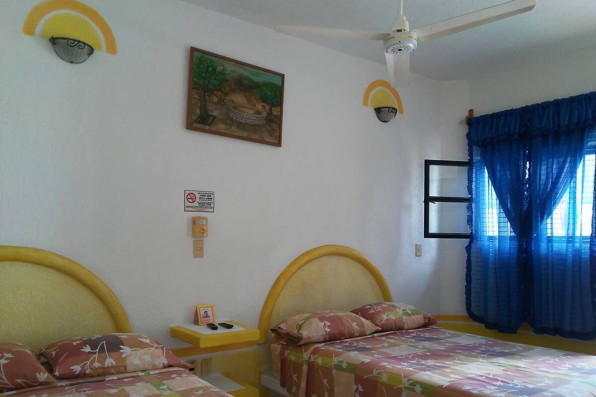 Kamar Double | Brankas, Wi-Fi gratis, dan seprai linen