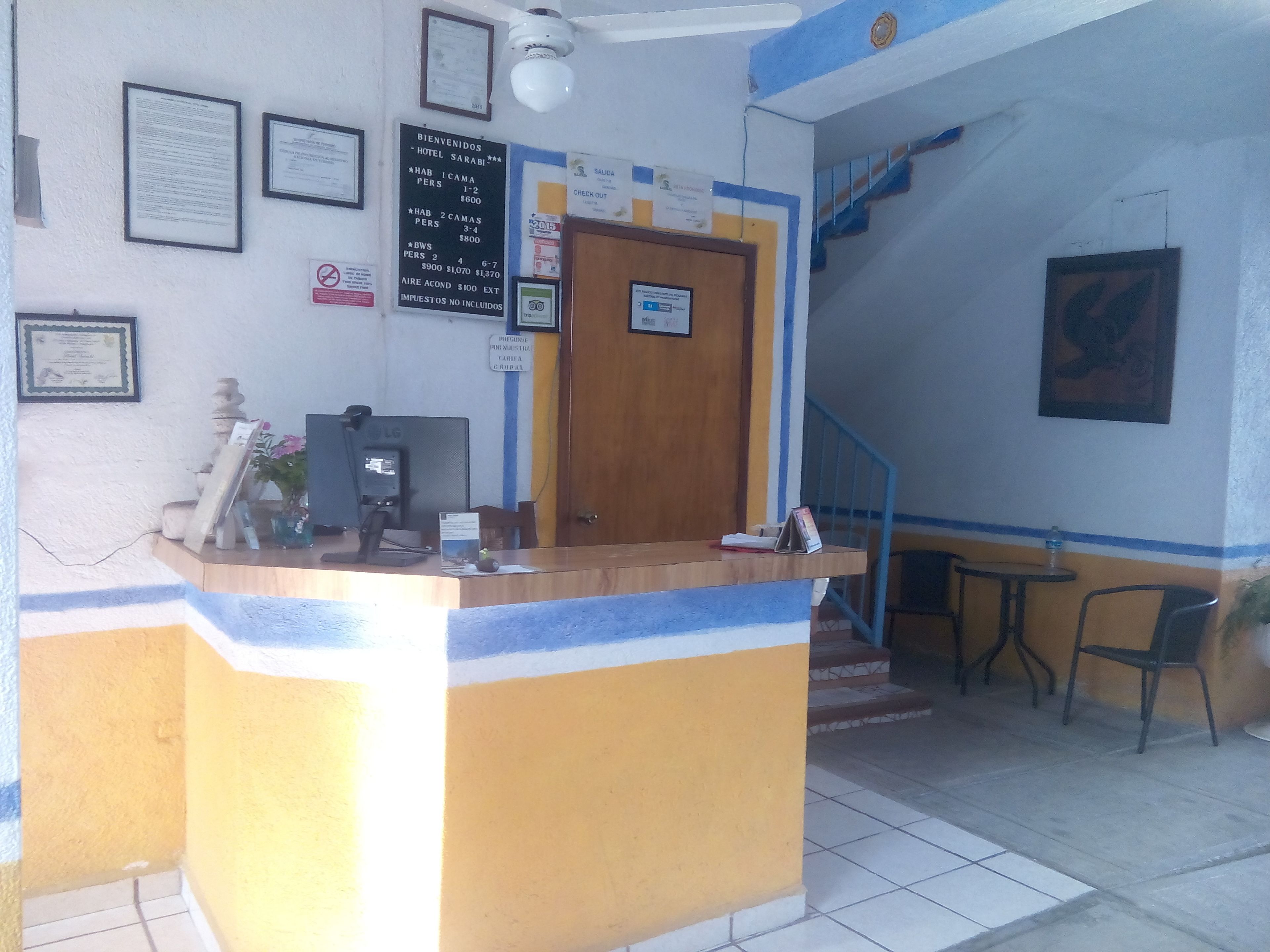 check-in/check-out kiosk