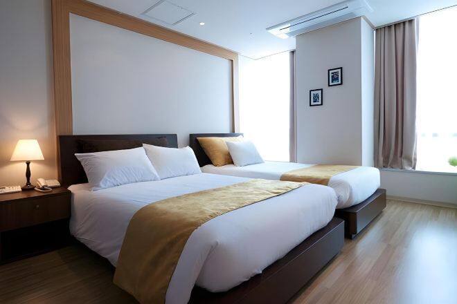 Ropa de cama de alta calidad, escritorio y cortinas blackout 