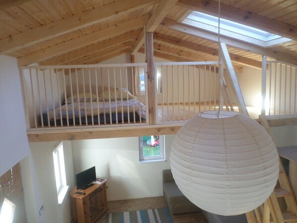 Habitación doble estándar | Área de sala de estar