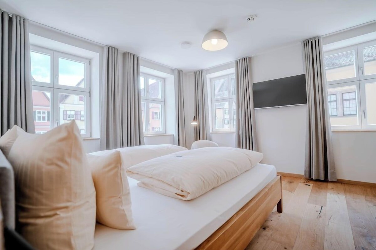 Lakens van Egyptisch katoen, luxe beddengoed, donsdekens