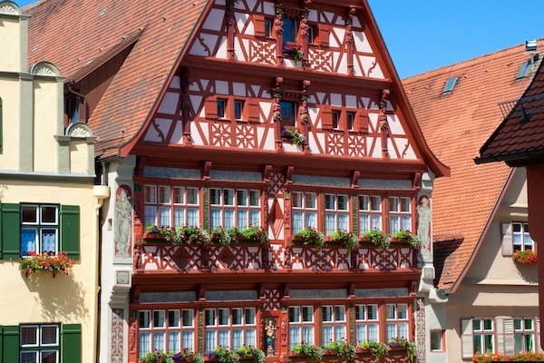 Overnatningsstedets facade