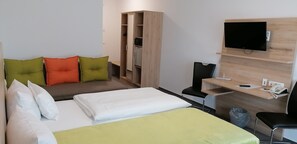 Comfort-Vierbettzimmer, Balkon
