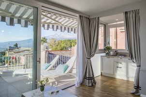 Panoramic Suite, Terrace, Sea View | Balcony