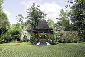 Façade de l’hébergement