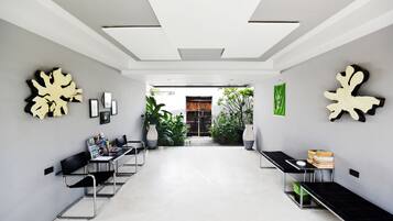 Lobby sitting area