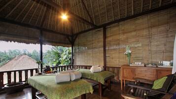 Body treatments, reflexology, massages