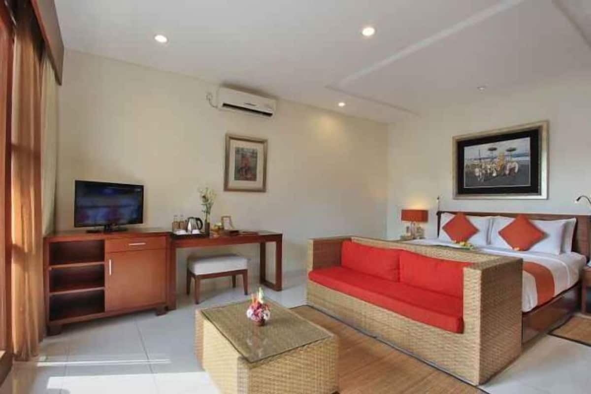 Ropa de cama de alta calidad y minibar