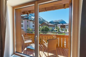Chambre Double Supérieure, balcon, vue montagne | Vue de la chambre