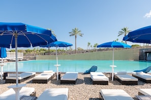 Seasonal outdoor pool