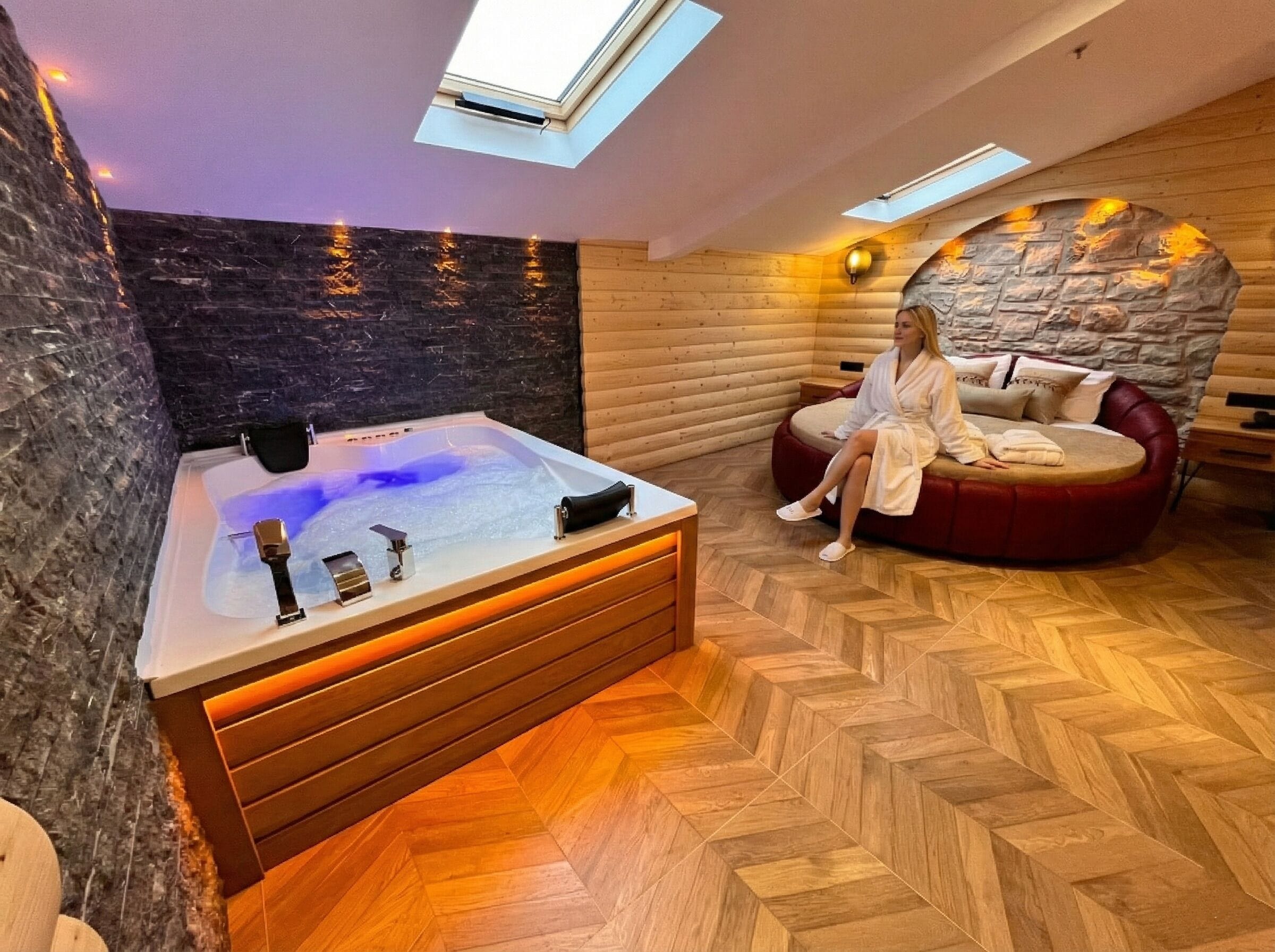 商务客房 | 高档床上用品、迷你吧、客房内保险箱、特色装修