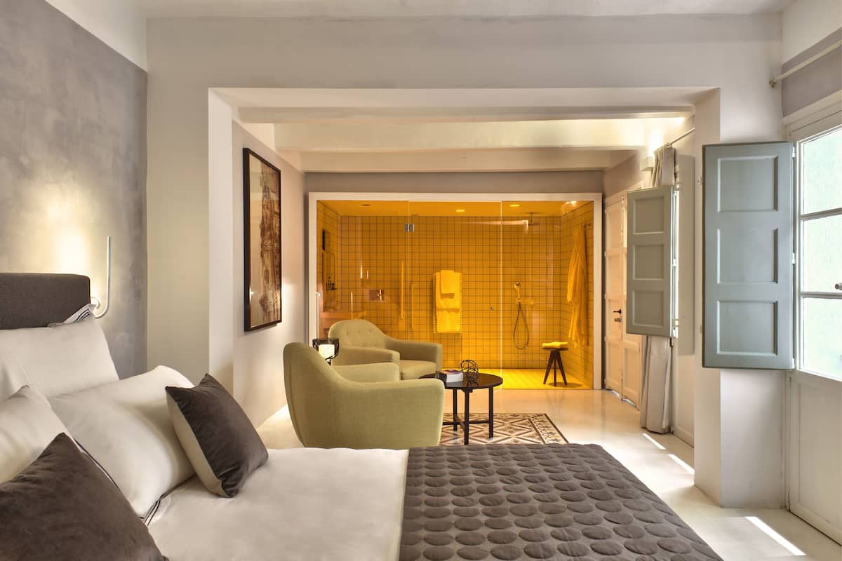 Suite 1 - Deluxe Suite | ผ้าปูที่นอนฝ้ายอียิปต์, เครื่องนอนระดับพรีเมียม