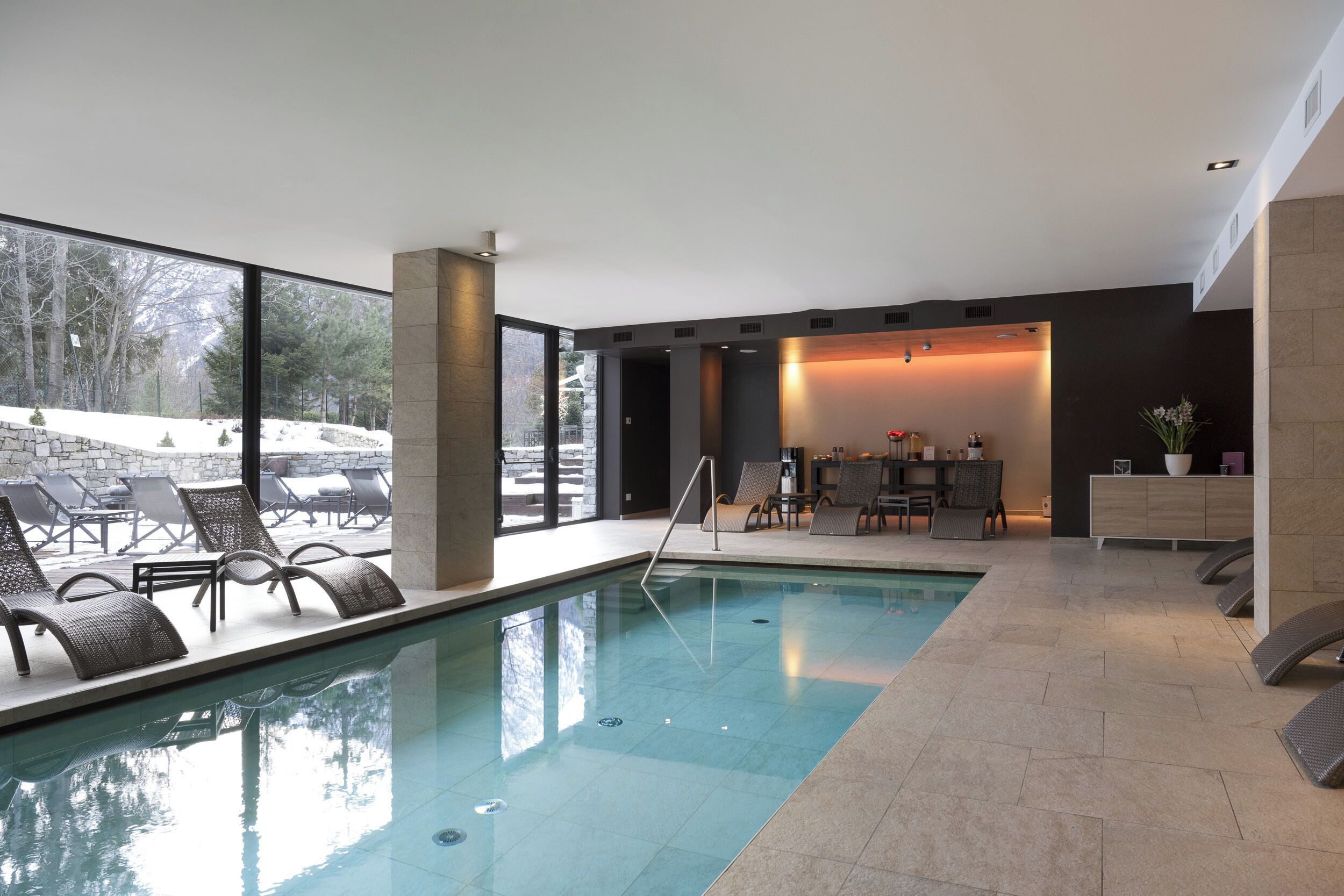 Piscine couverte
